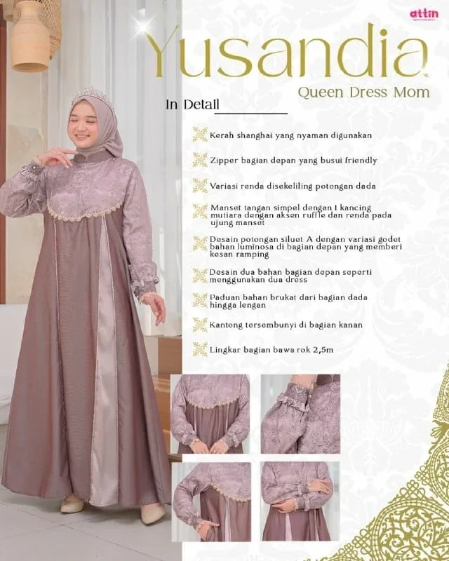 Attin - YUSANDIA 03 ELEGANCE MAUVE thumb 9