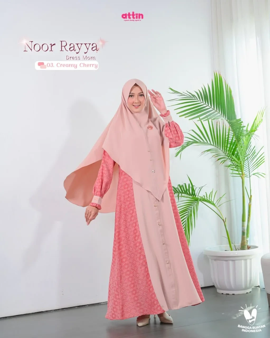 Attin - NOOR RAYYA 03 CREAMY CHERRY thumb 4