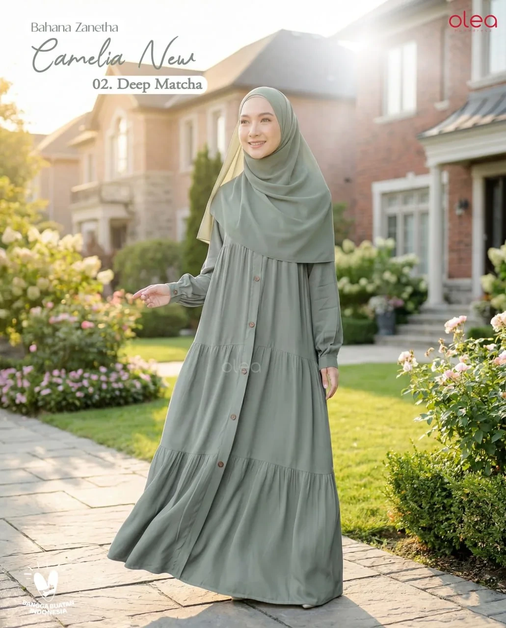 Attin - Camelia Dress Bahan Zanetta thumb 4