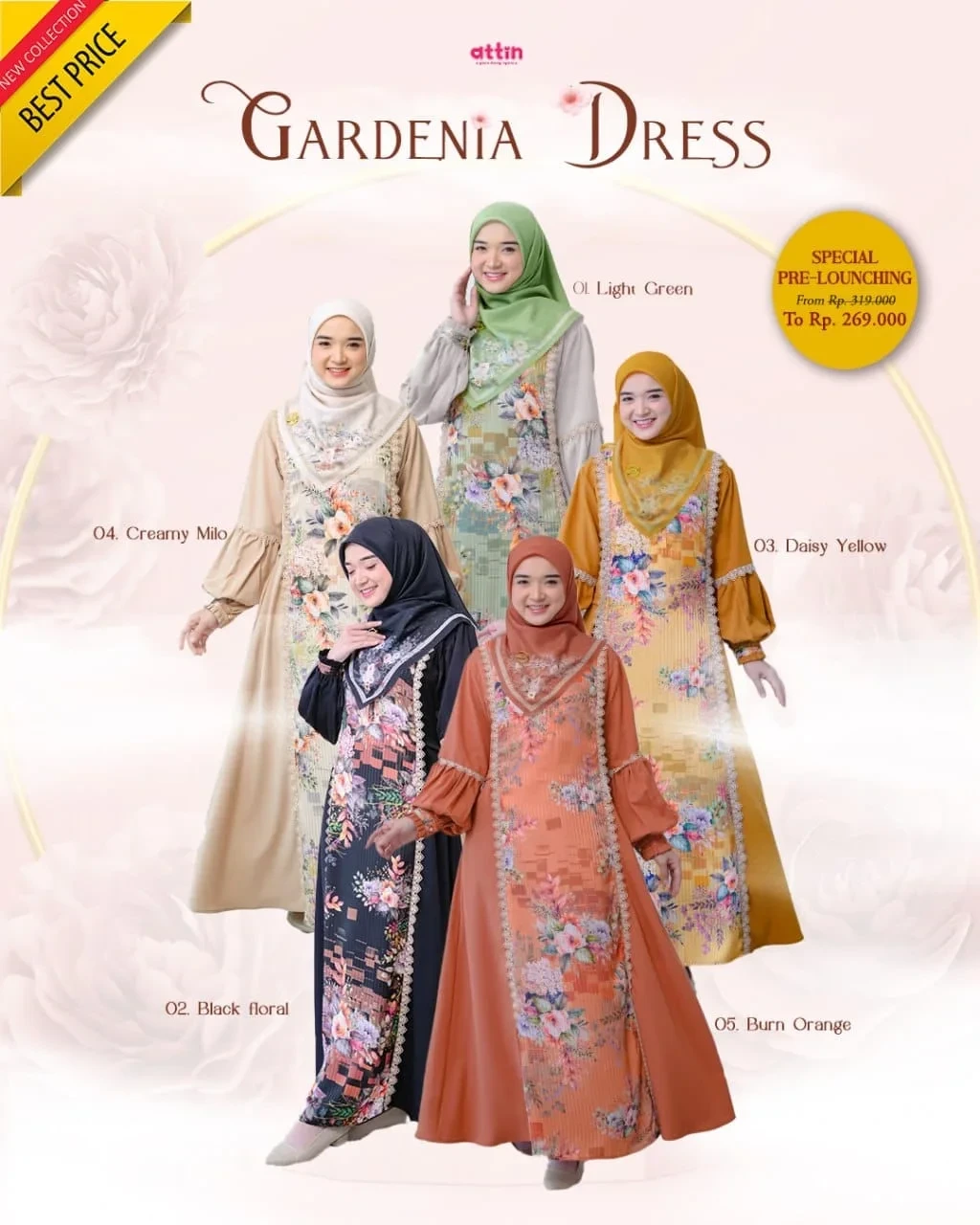 Attin - Gardenia Dress thumb 2