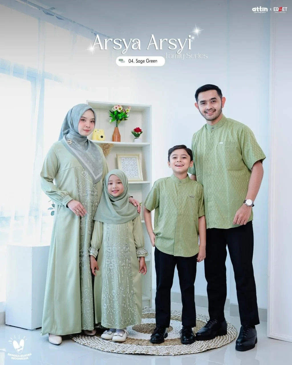 Attin - ARSYA & ARSYI 04. Sage Green