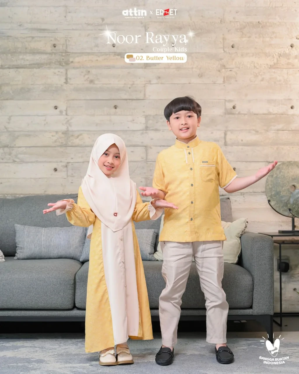 Attin - NOOR RAYYA 02 BUTTER YELLOW thumb 3