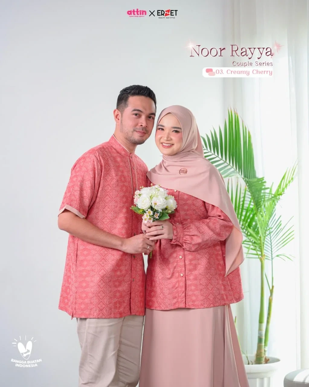 Attin - NOOR RAYYA 03 CREAMY CHERRY