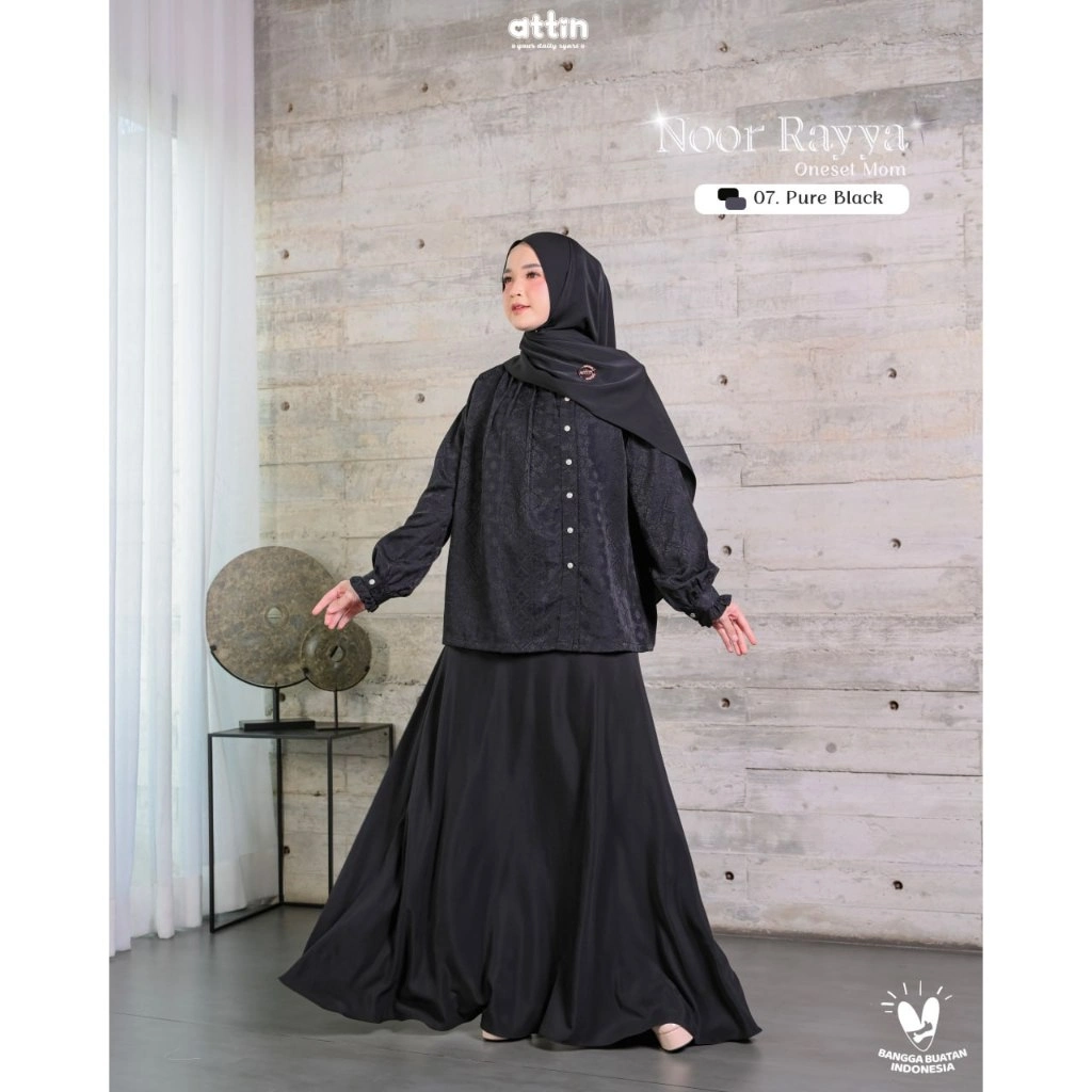 NOOR RAYYA 07 PURE BLACK thumb 15