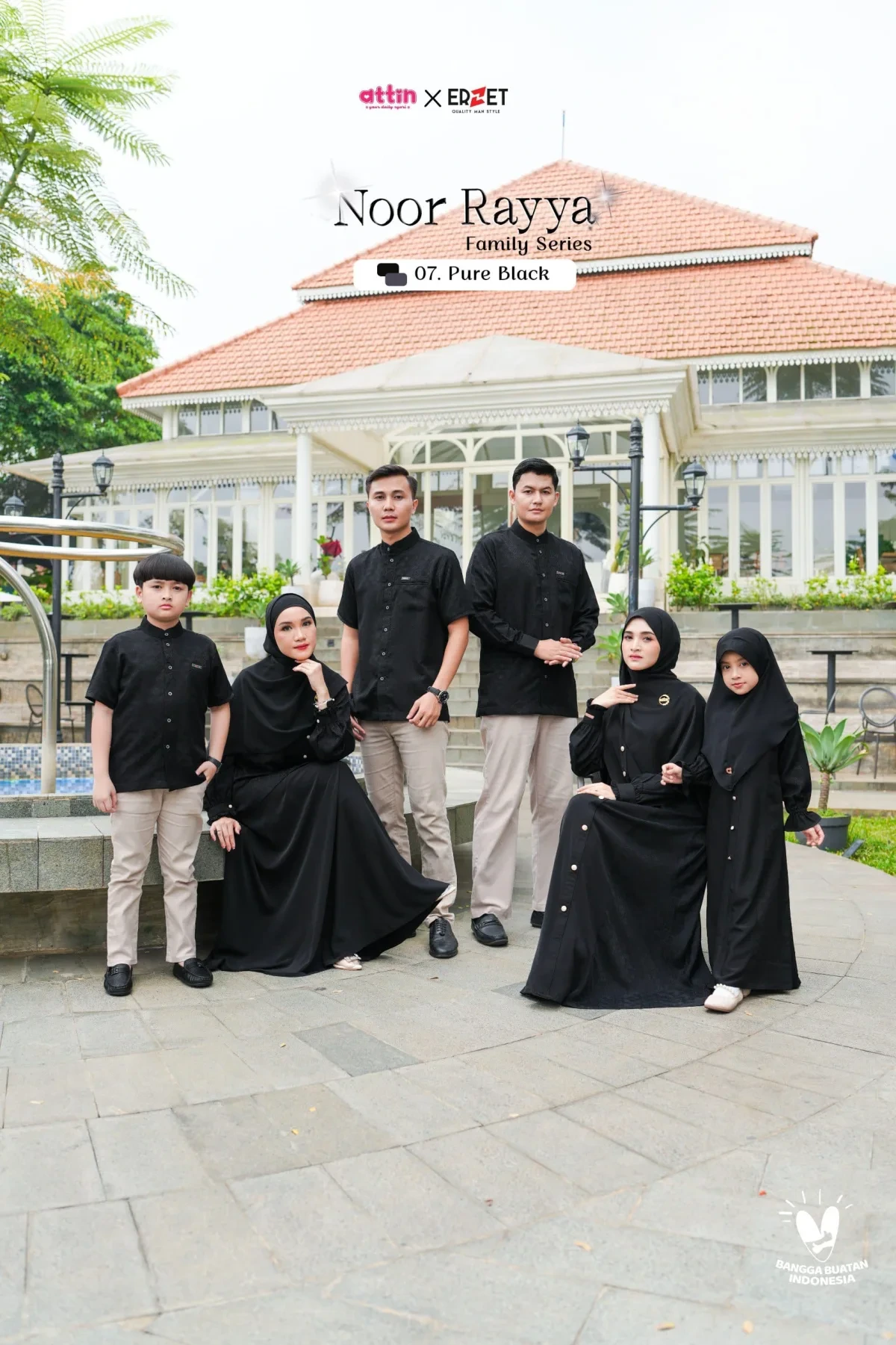 Attin - NOOR RAYYA 07 PURE BLACK thumb 9