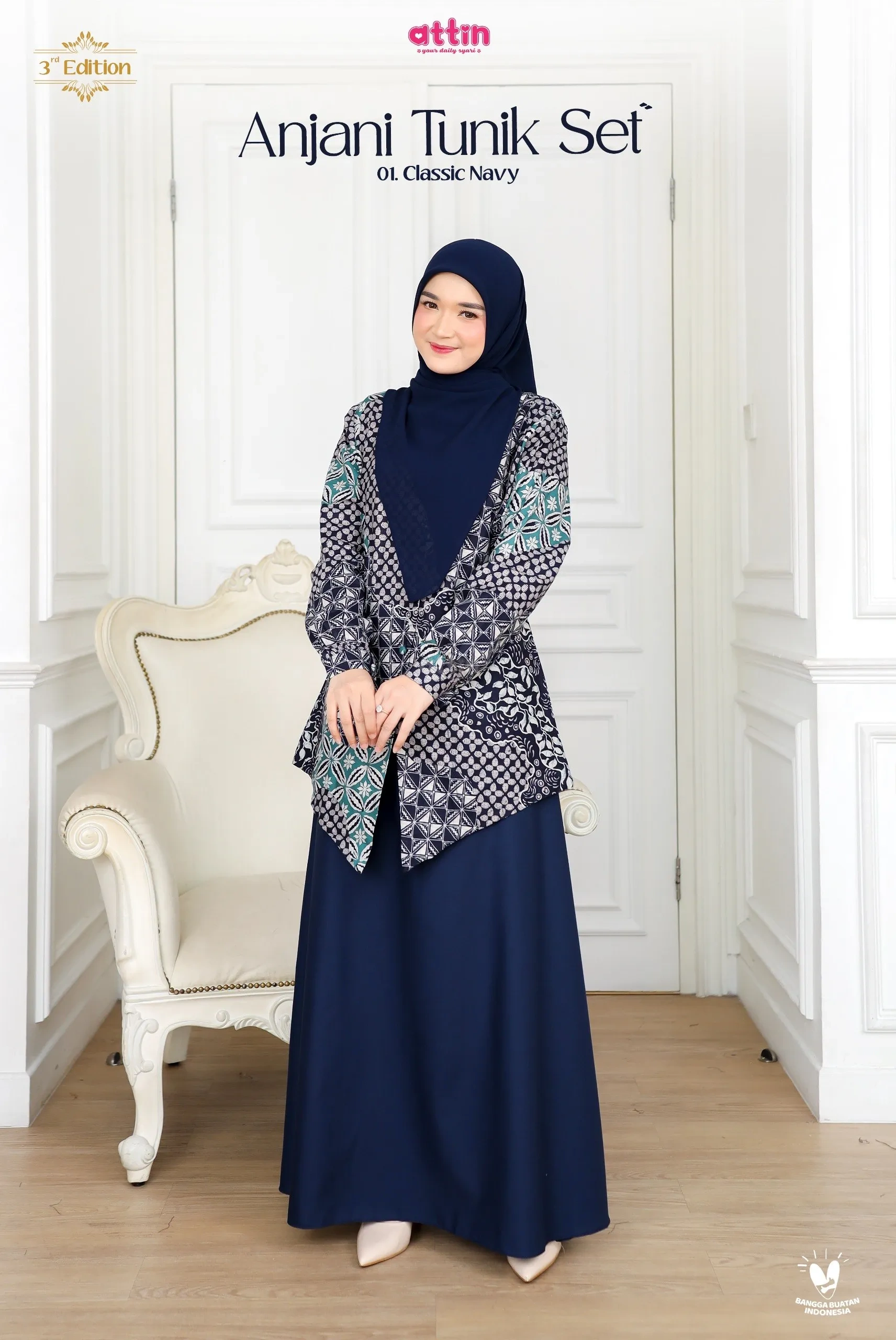 ARJUNA ANJANI 01 CLASIC NAVY thumb 8
