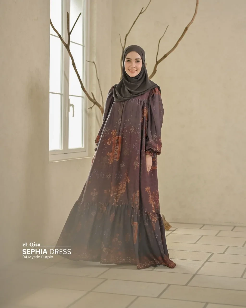 Lidia - SEPHIA DRESS