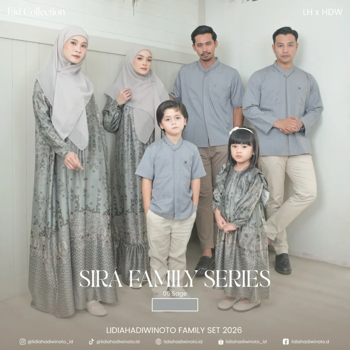 Lidia - Sira Family 05 Sage (Sarimbit LH 2026)