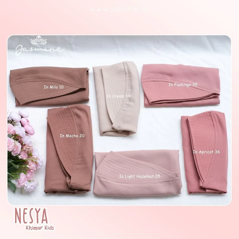 Lidia - Nesya Khimar Kids (01-18)