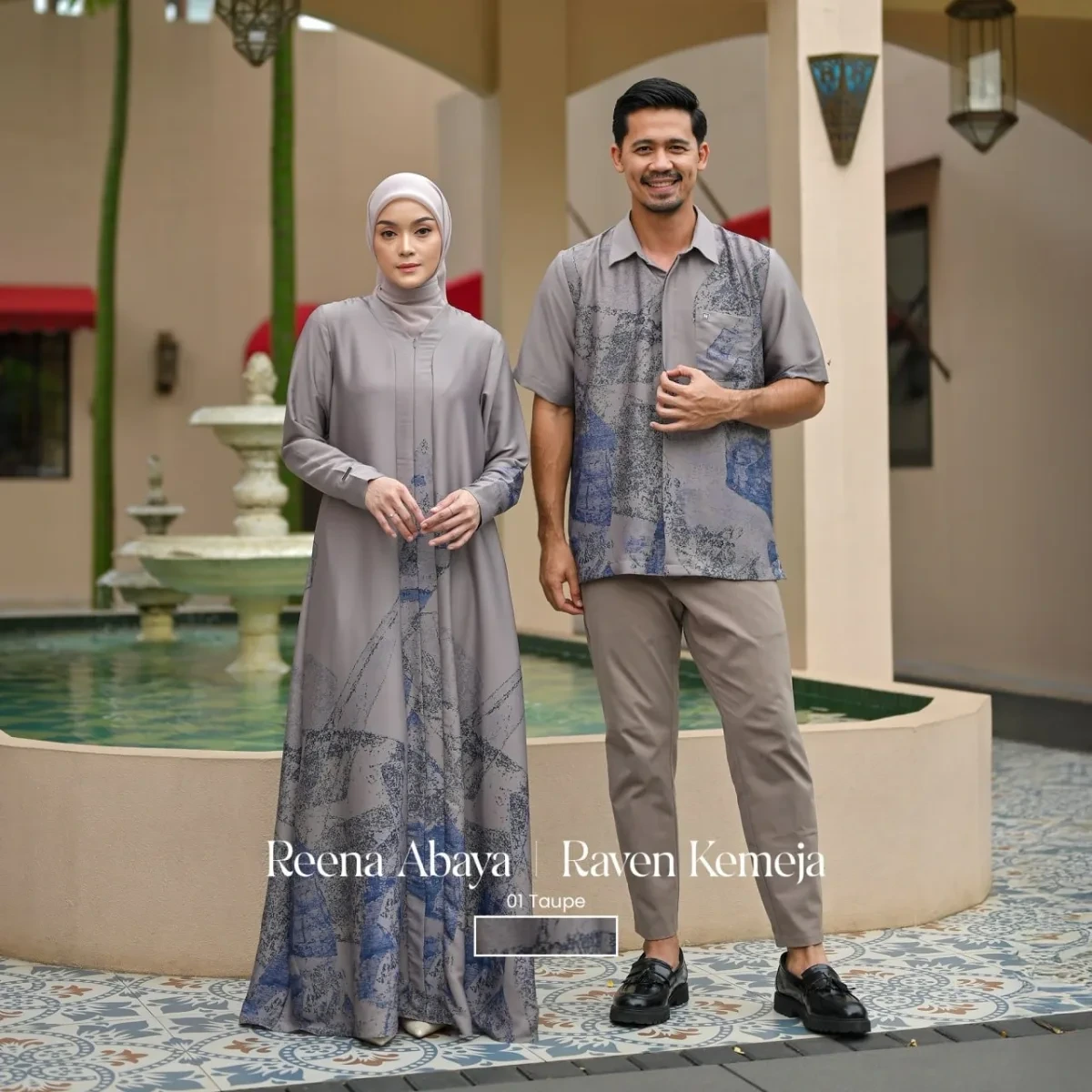 Lidia - Reena Abaya & Raven Kemeja Couple