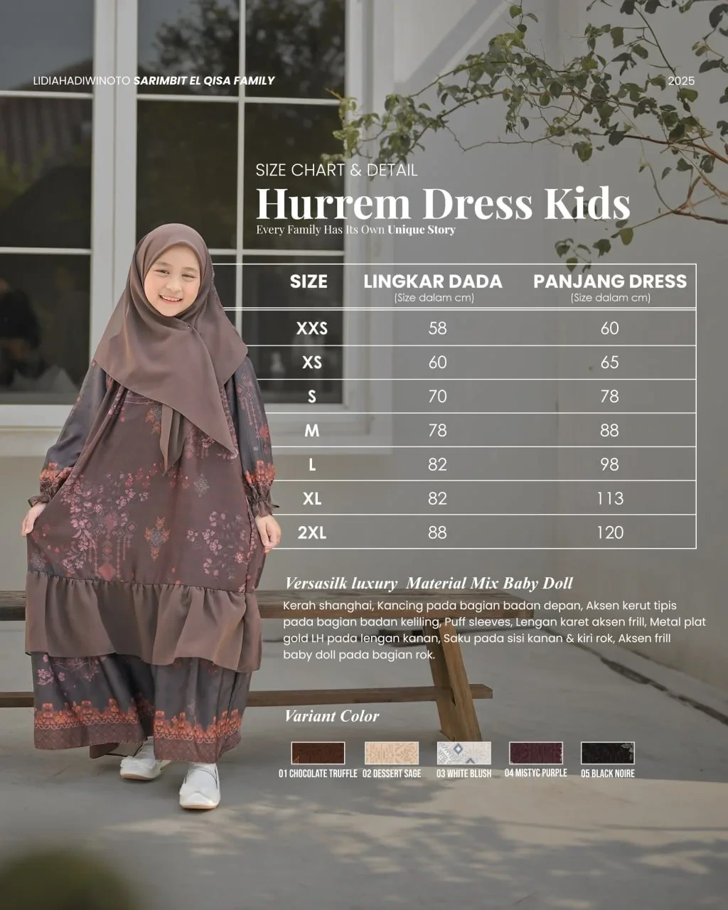Lidia - HURREM DRESS KIDS