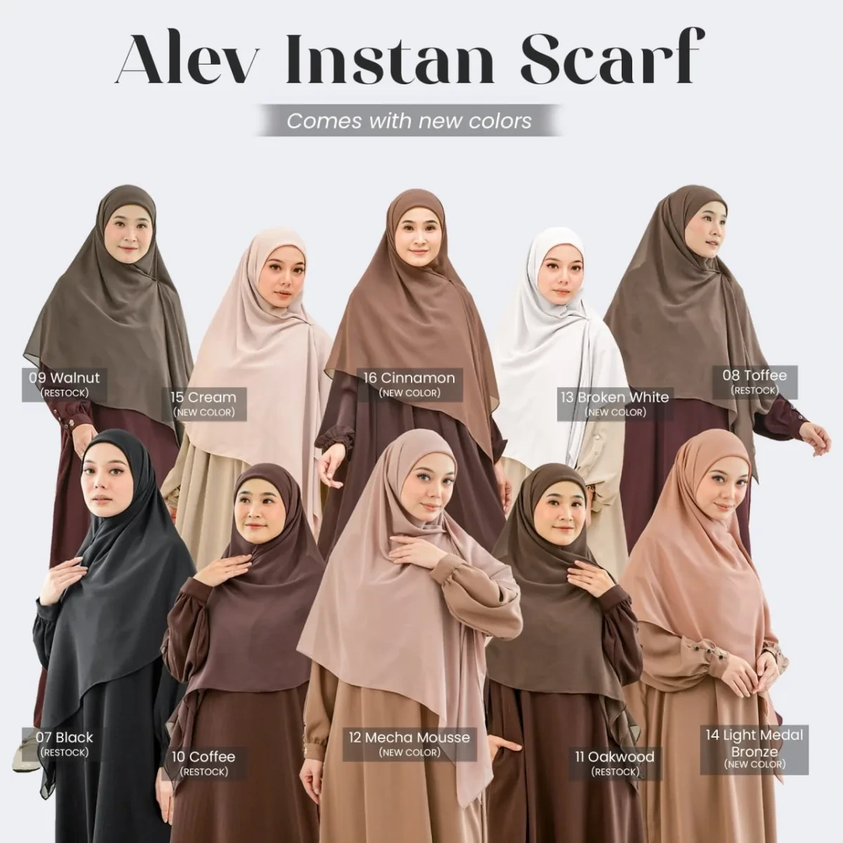 Lidia - ALEV INSTAN SCARF (KODE 06-16)