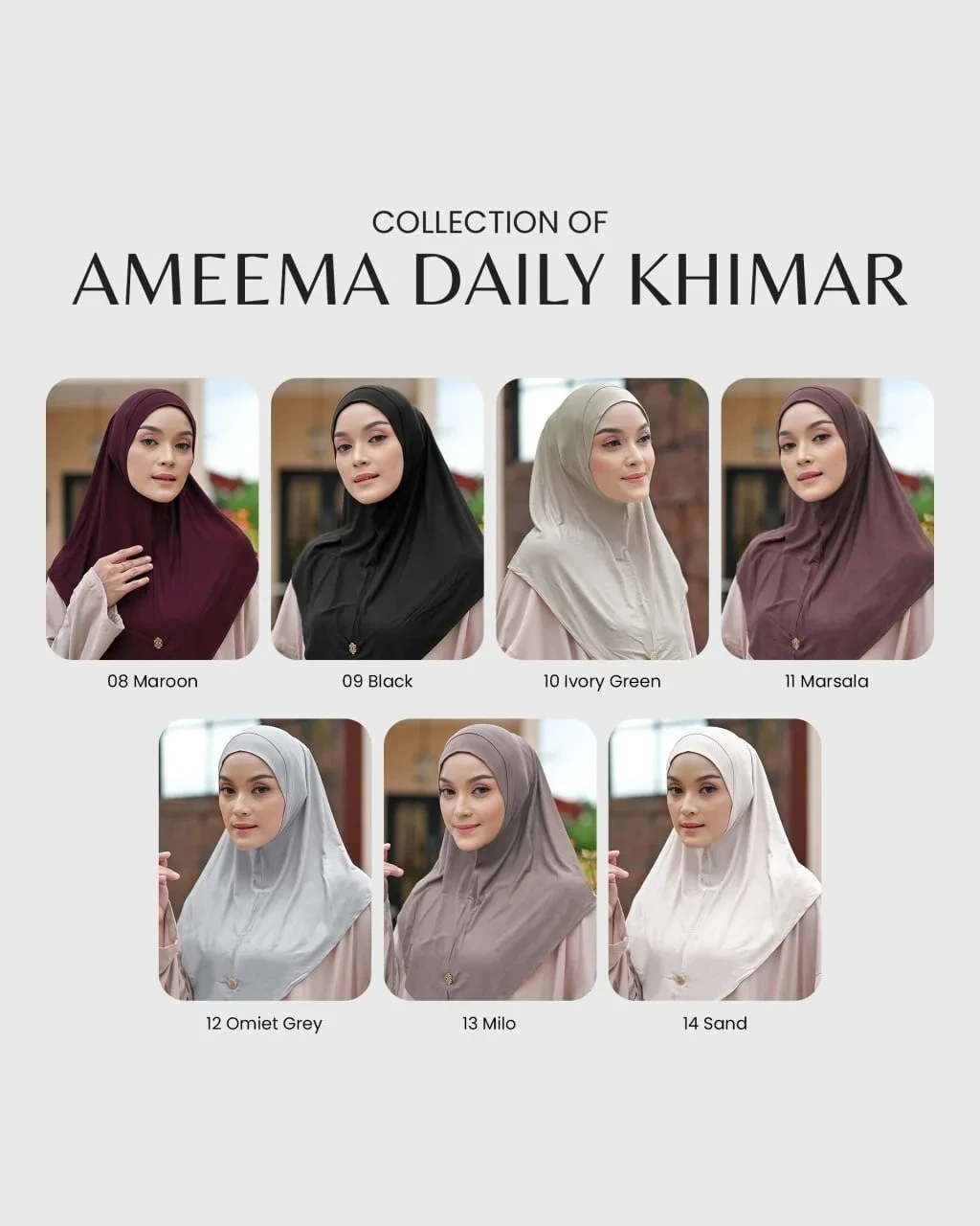 Lidia - AMEEMA DAILY KHIMAR thumb 2