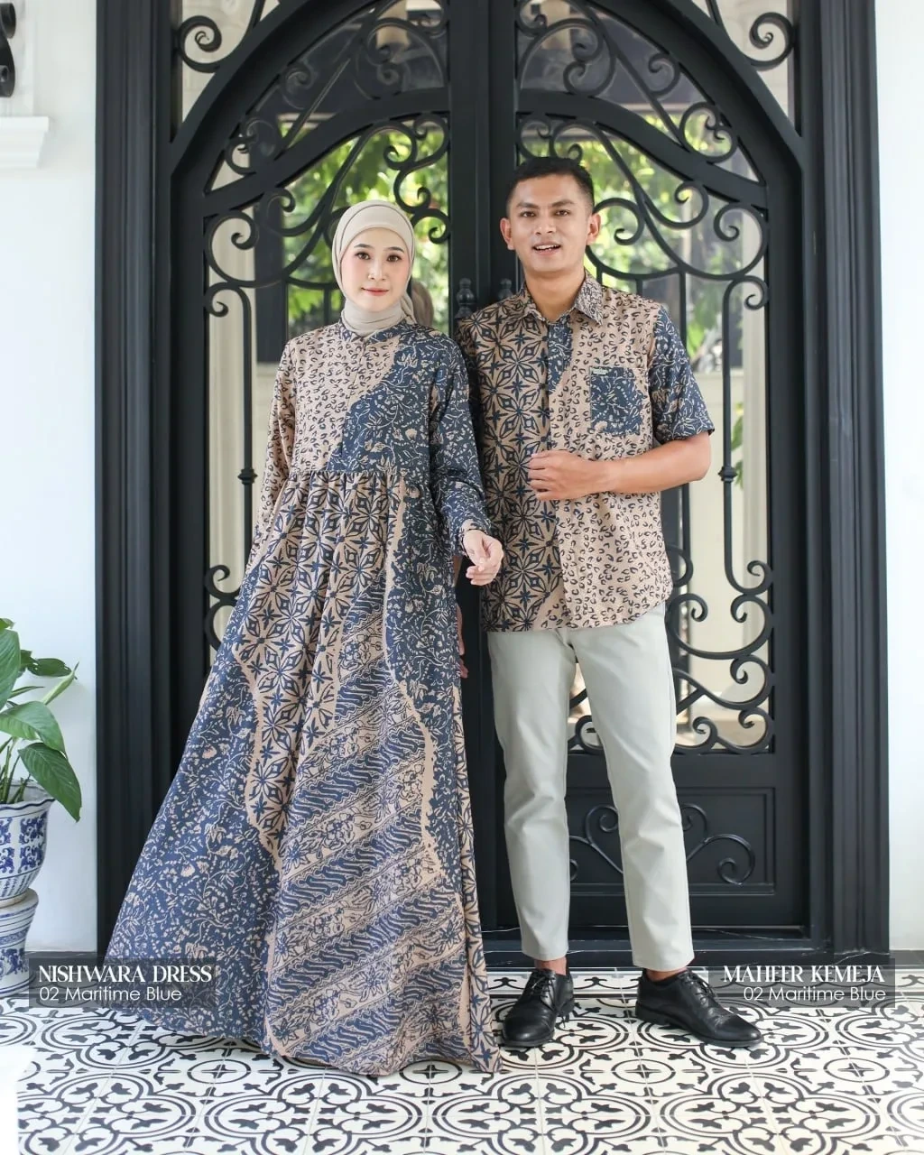 Lidia - Nishwara Dress & Maheer Kemeja Couple