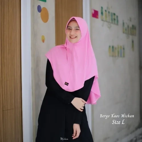 Michan - Khimar Michan - Bergo Daily PED L - Michan.co.id