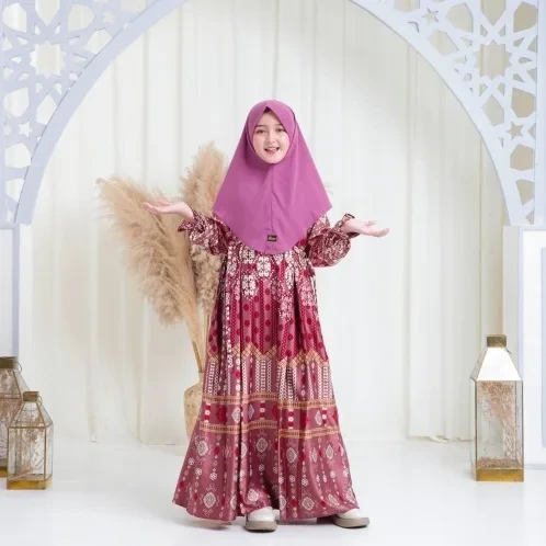 Michan - Gamis Kidz Michan - KID Hawa Raya RoseBerry - Michan.co.id