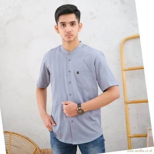 Michan - Koko Dewasa - Kemko Alif SLATE Grey - Michan.co.id