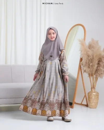 Michan - Gamis Kidz Michan - KID Lucky Frappucino - Michan.co.id