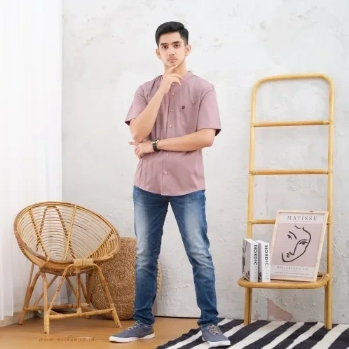 Michan - Koko Dewasa - Kemko Alif Bronze (rosebrown) - Michan.co.id