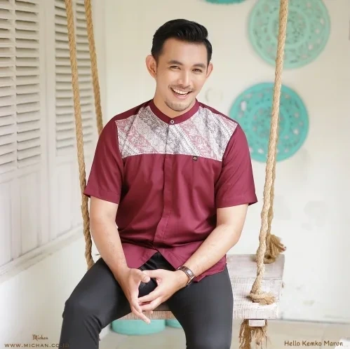 Michan - Koko Dewasa - DAD PENDEK Hello Marun - Michan.co.id