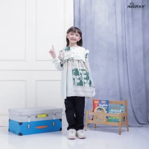 Michan - Gamis Kidz Michan - Tunik Caca KID Coksu - Michan.co.id