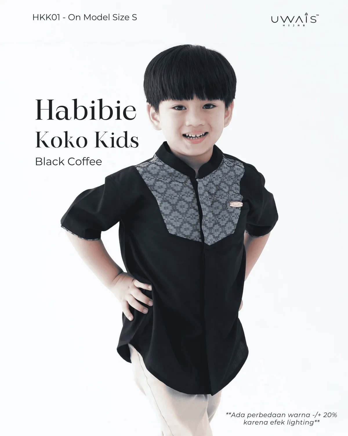 Uwais - HABIBIE KOKO KIDS (LENGAN PENDEK)