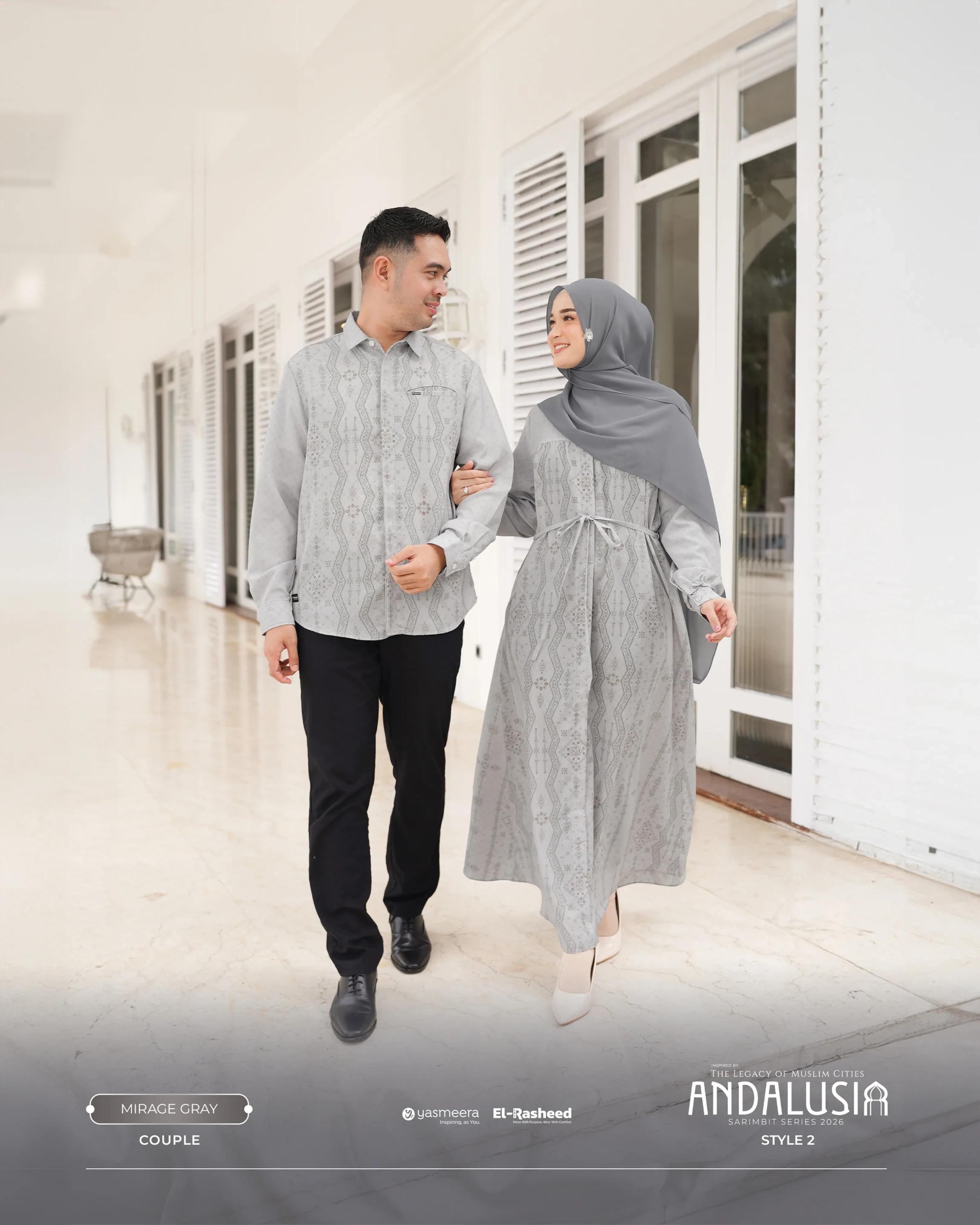 Yasmeera - ANDALUSIA SERIES - MIRAGE GRAY thumb 48