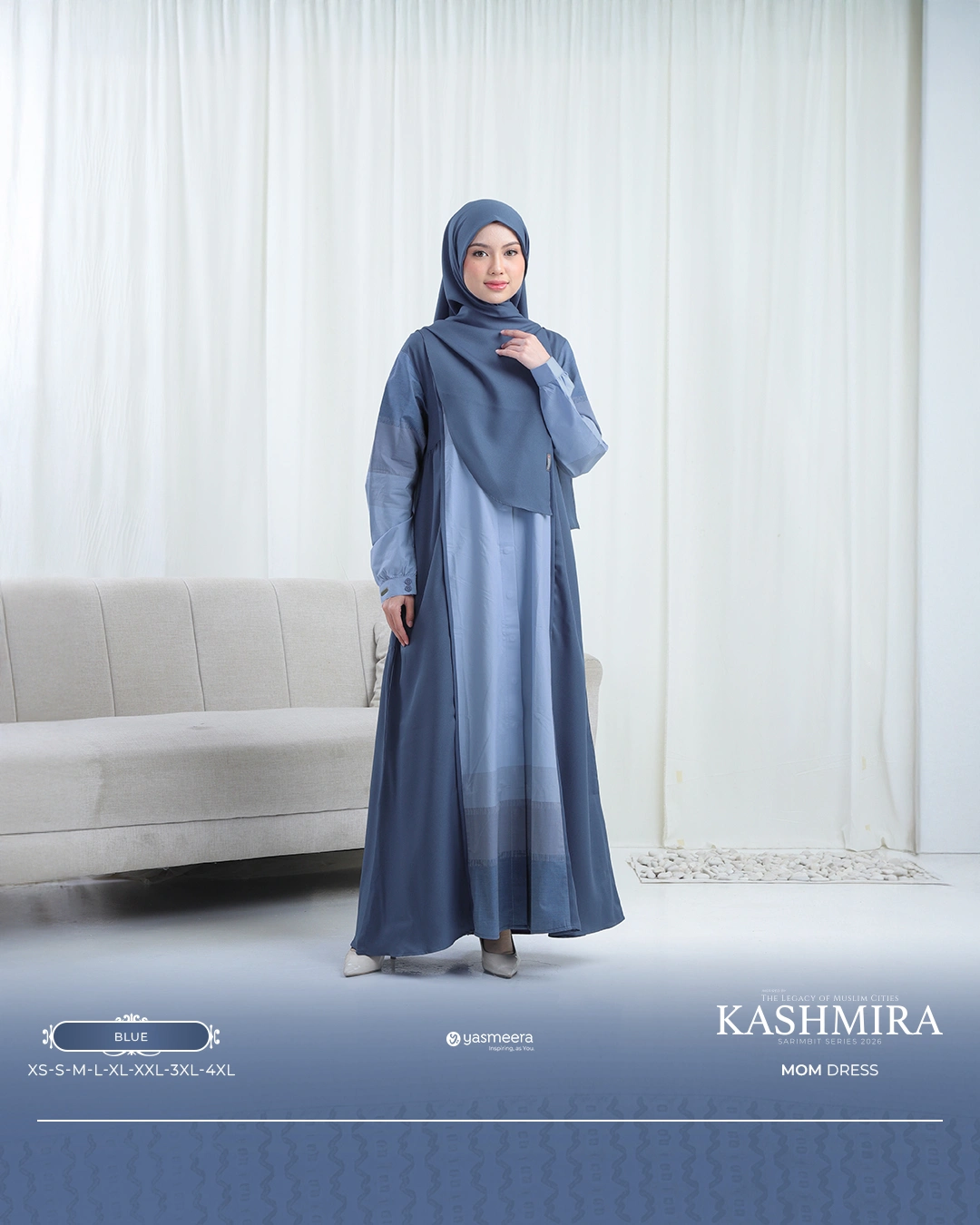 GAMIS KASHMIRA DEWASA GRADE B thumb 9
