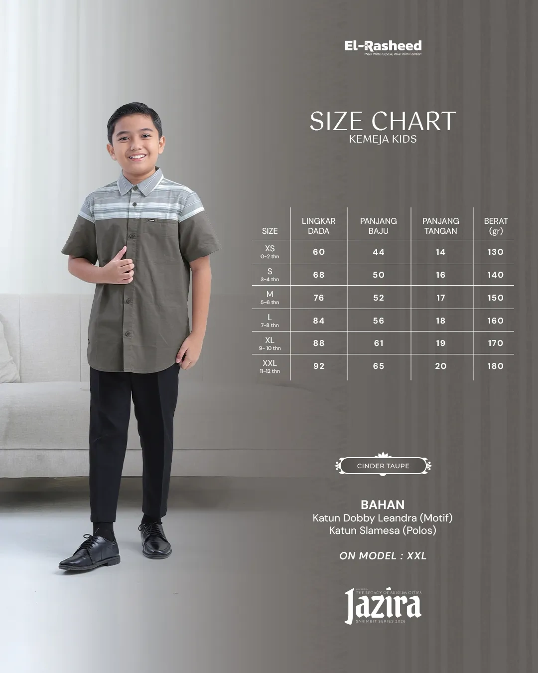 Yasmeera - JAZIRA SERIES - CINDER TAUPE thumb 21
