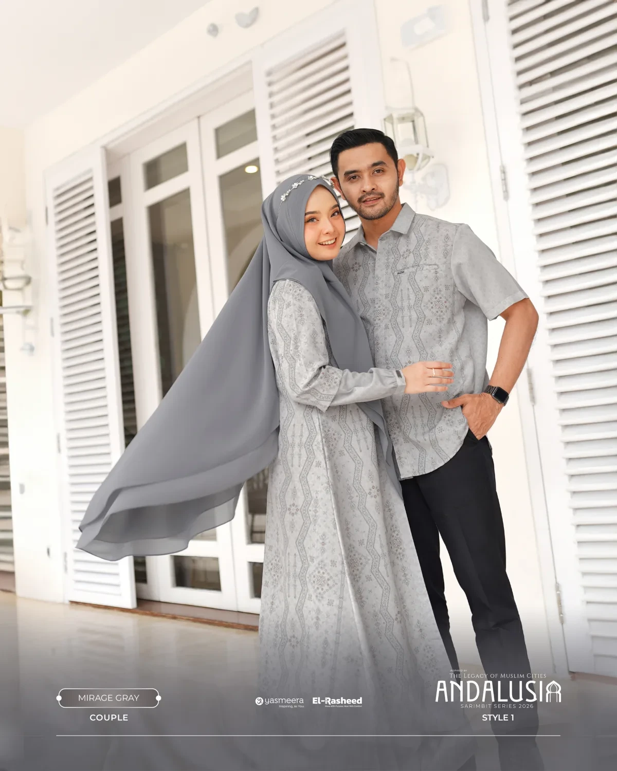 Yasmeera - ANDALUSIA SERIES - MIRAGE GRAY thumb 56