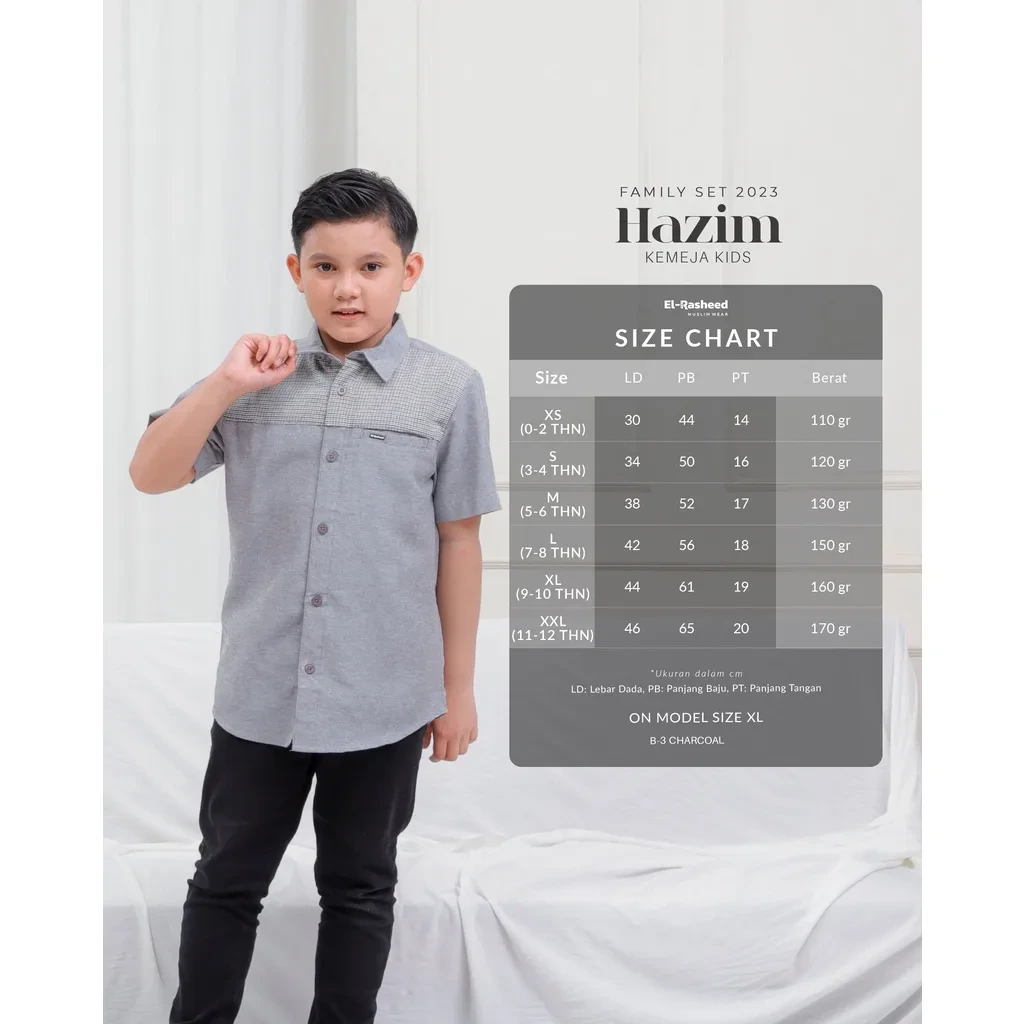 Yasmeera - KEMEJA HAZIM ANAK thumb 50