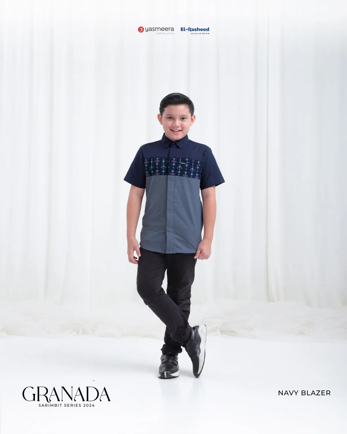 Yasmeera - KEMEJA GRANADA ANAK thumb 14