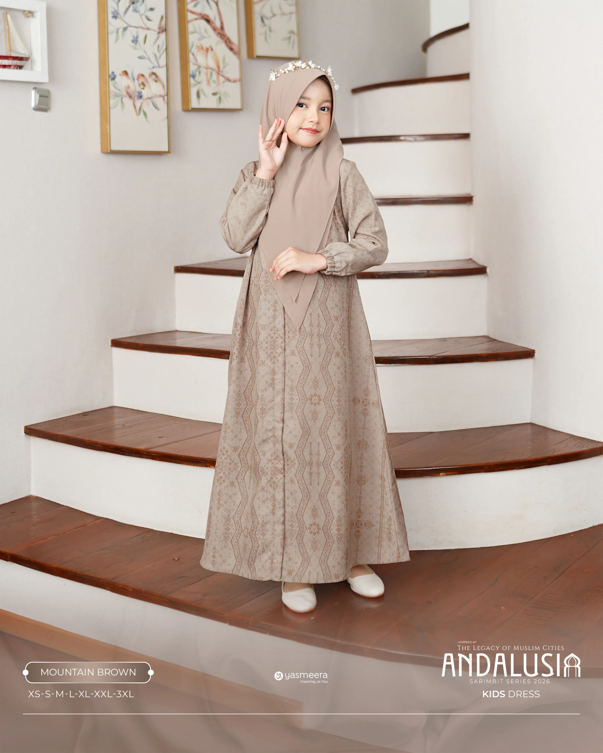 Yasmeera - ANDALUSIA SERIES - MOUNTAIN BROWN thumb 7