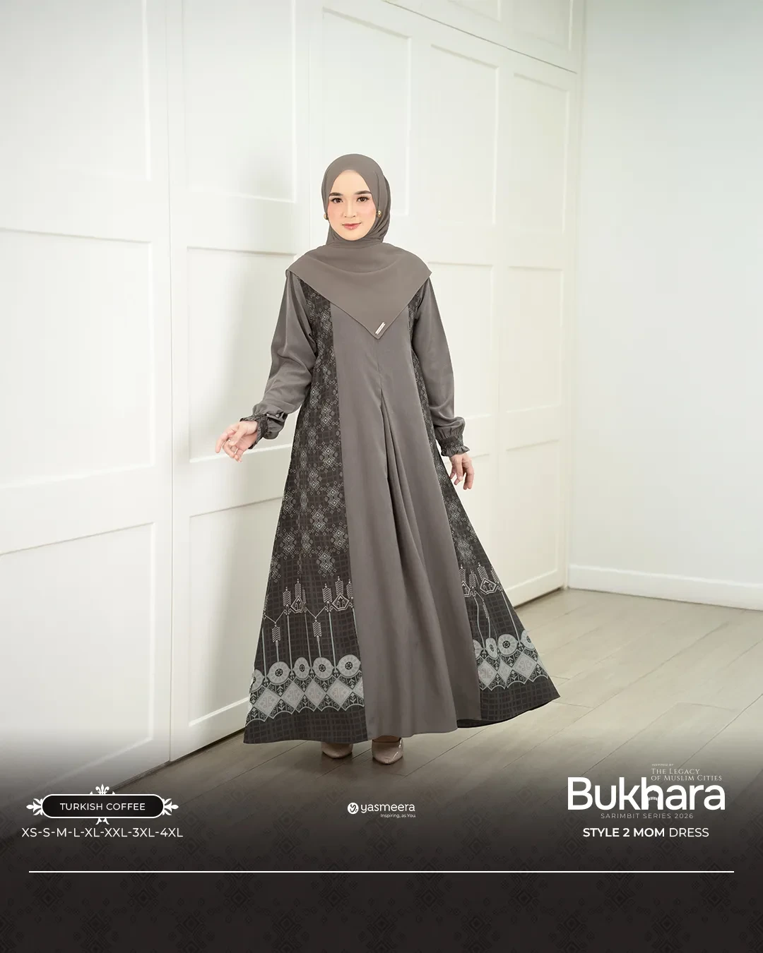 Yasmeera - GAMIS BUKHARA STYLE 2 DEWASA GRADE B thumb 43