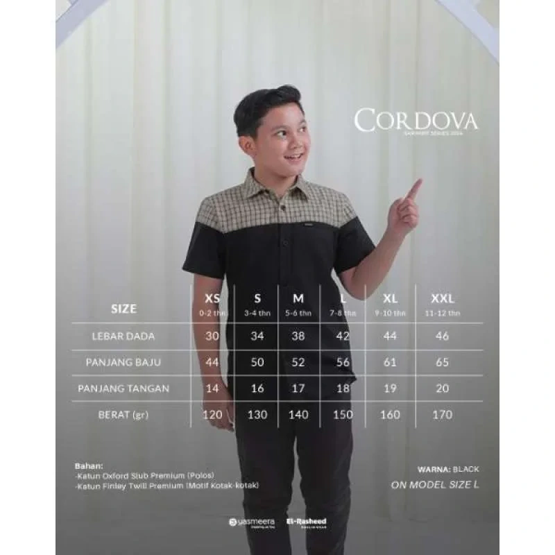 Yasmeera - GAMIS CORDOVA ANAK thumb 86