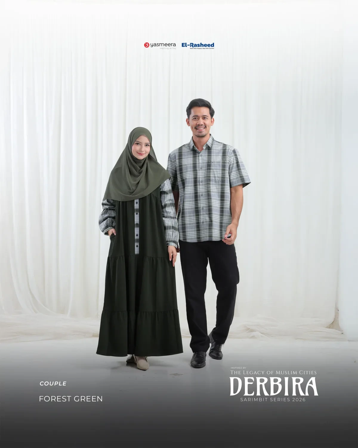 Yasmeera - DERBIRA SERIES - FOREST GREEN thumb 7