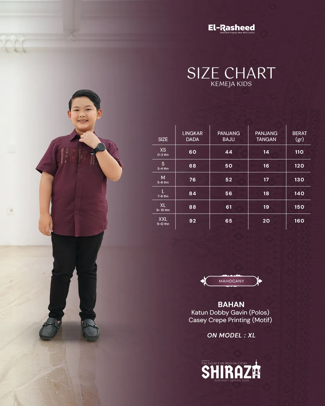 Yasmeera - SHIRAZA SERIES - MAHOGANY thumb 34