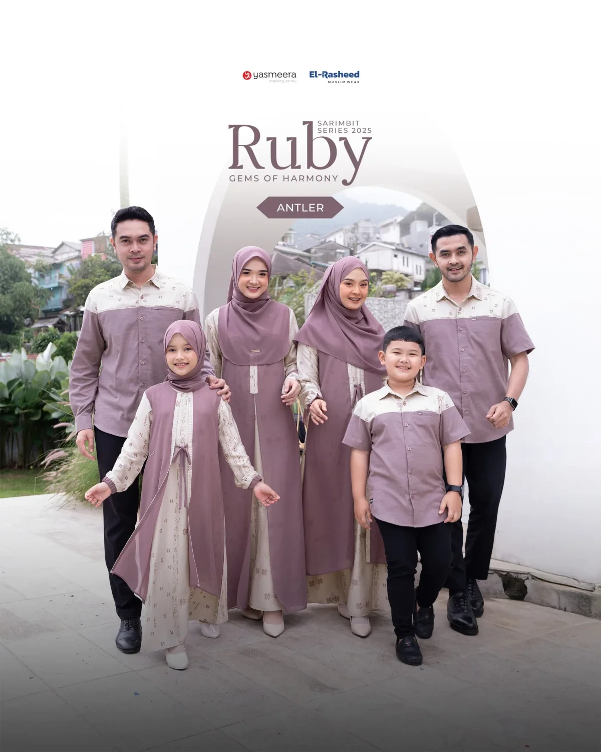 Yasmeera - SARIMBIT 2025 RUBY SERIES WARNA ANTLER thumb 8