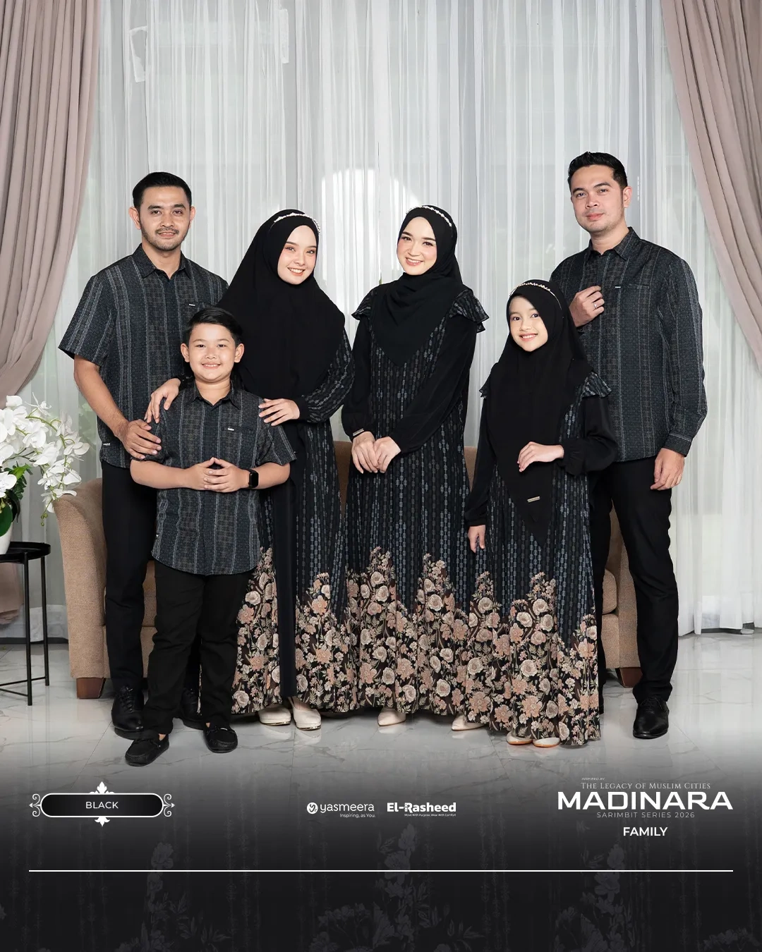 Yasmeera - MADINARA SERIES - BLACK
