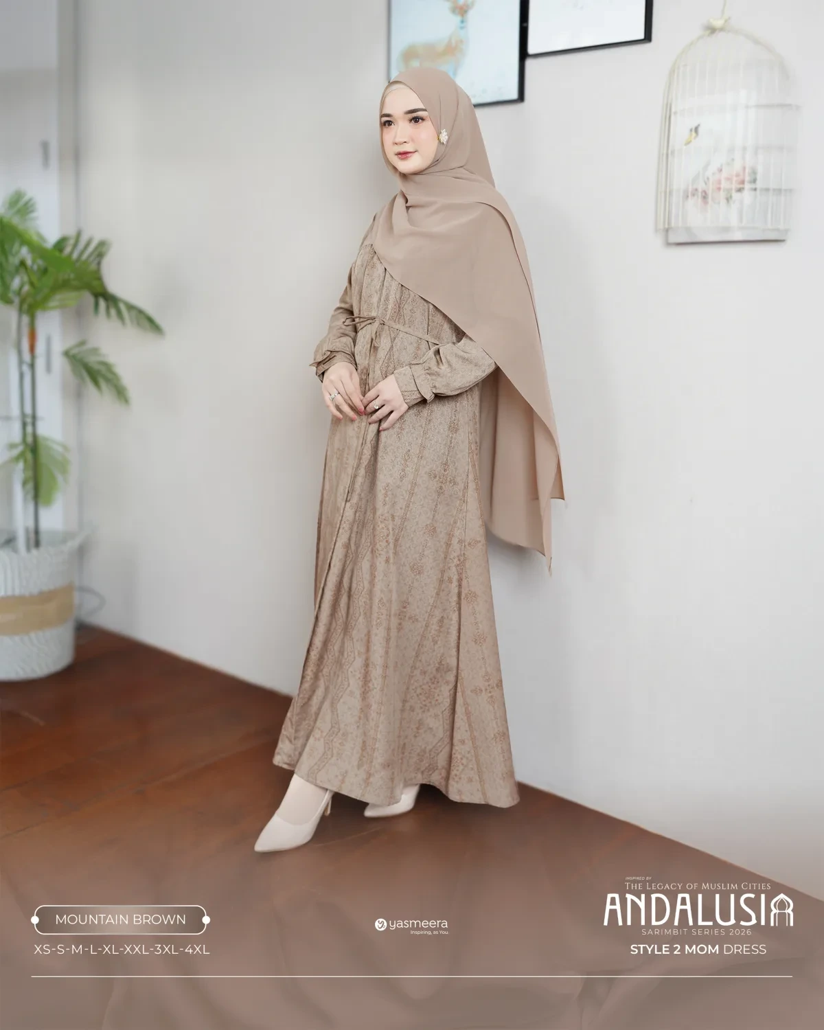 Yasmeera - GAMIS ANDALUSIA STYLE 2 DEWASA GRADE B thumb 44