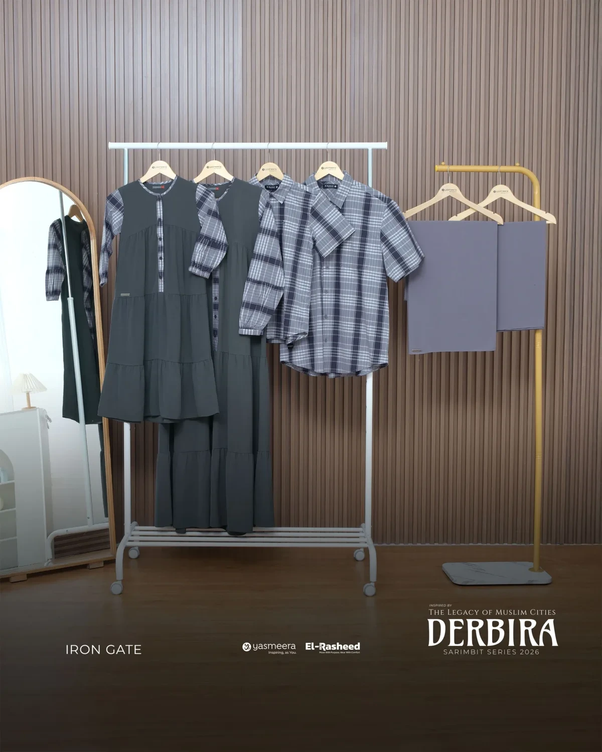 Yasmeera - DERBIRA SERIES - IRON GATE thumb 5