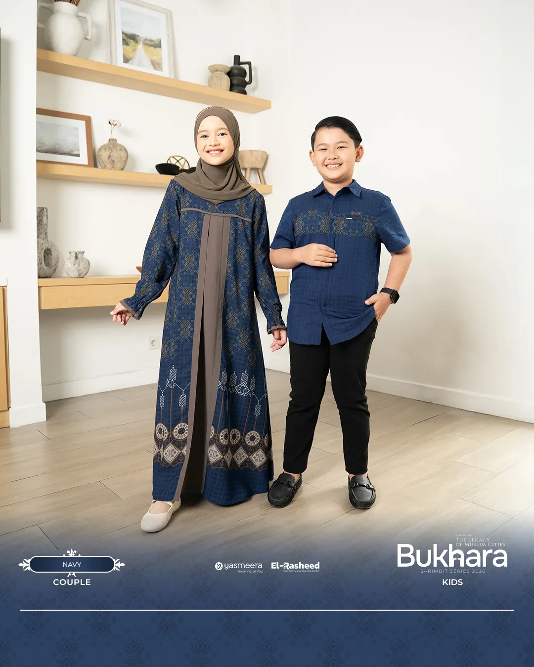 Yasmeera - BUKHARA SERIES - NAVY thumb 10