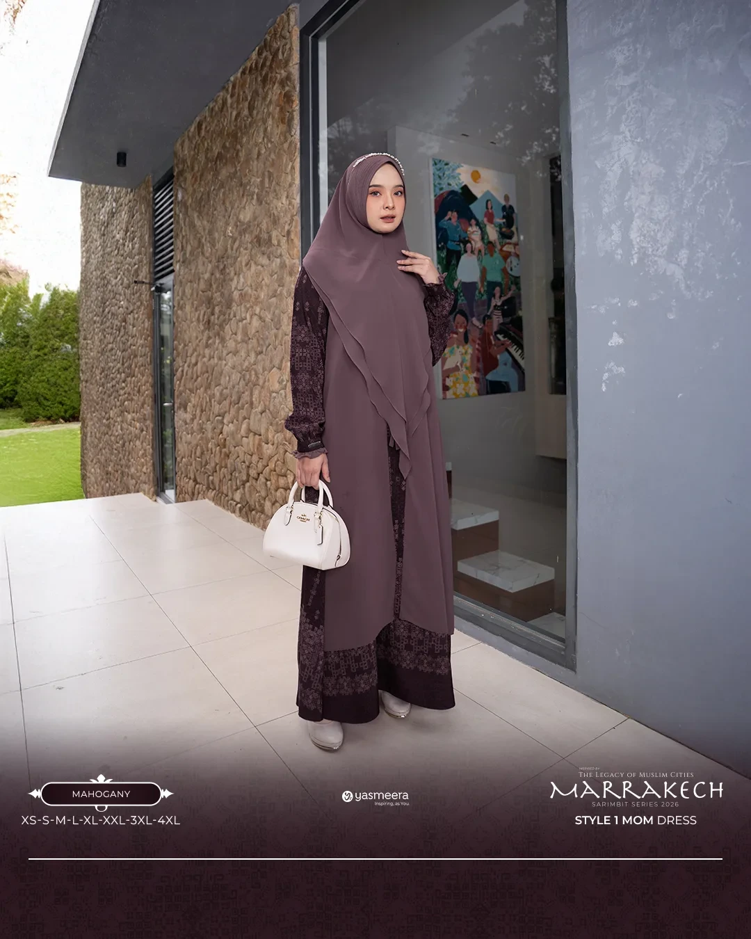 Yasmeera - GAMIS MARRAKECH STYLE 1 DEWASA GRADE B thumb 37