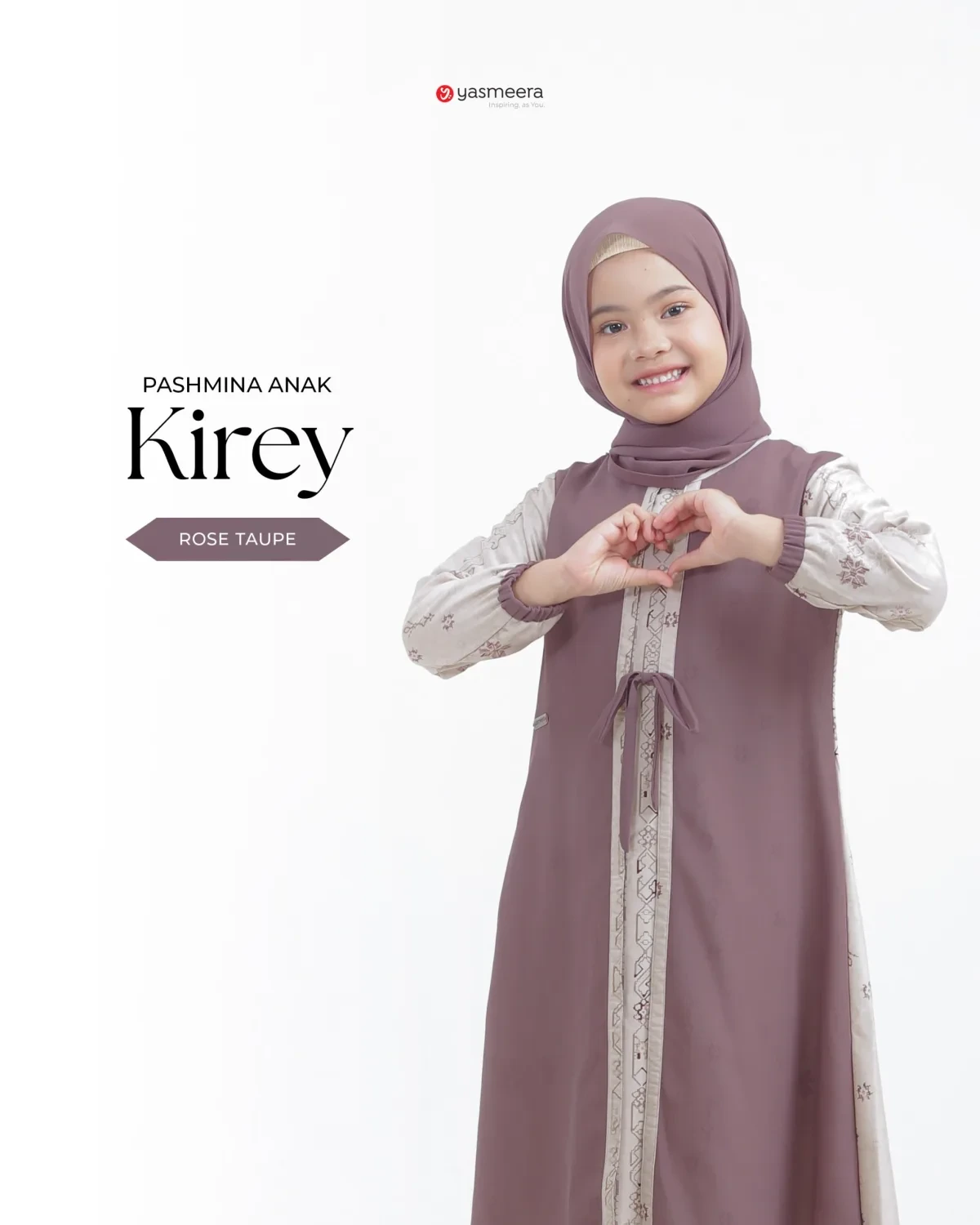 Yasmeera - PASHMINA KIREY GRADE B ANAK thumb 2