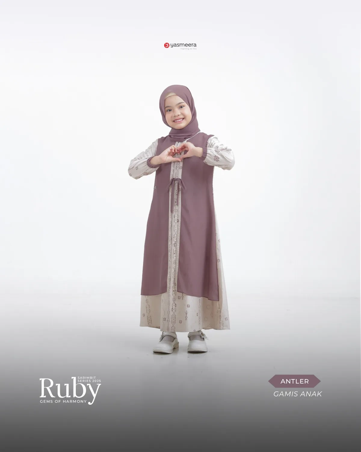 Yasmeera - SARIMBIT 2025 RUBY SERIES WARNA ANTLER thumb 4