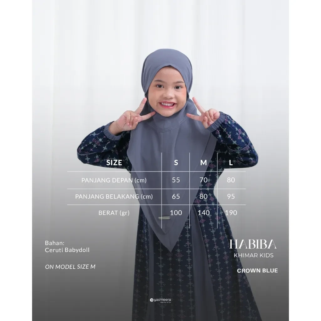 Yasmeera - KHIMAR HABIBA ANAK thumb 20