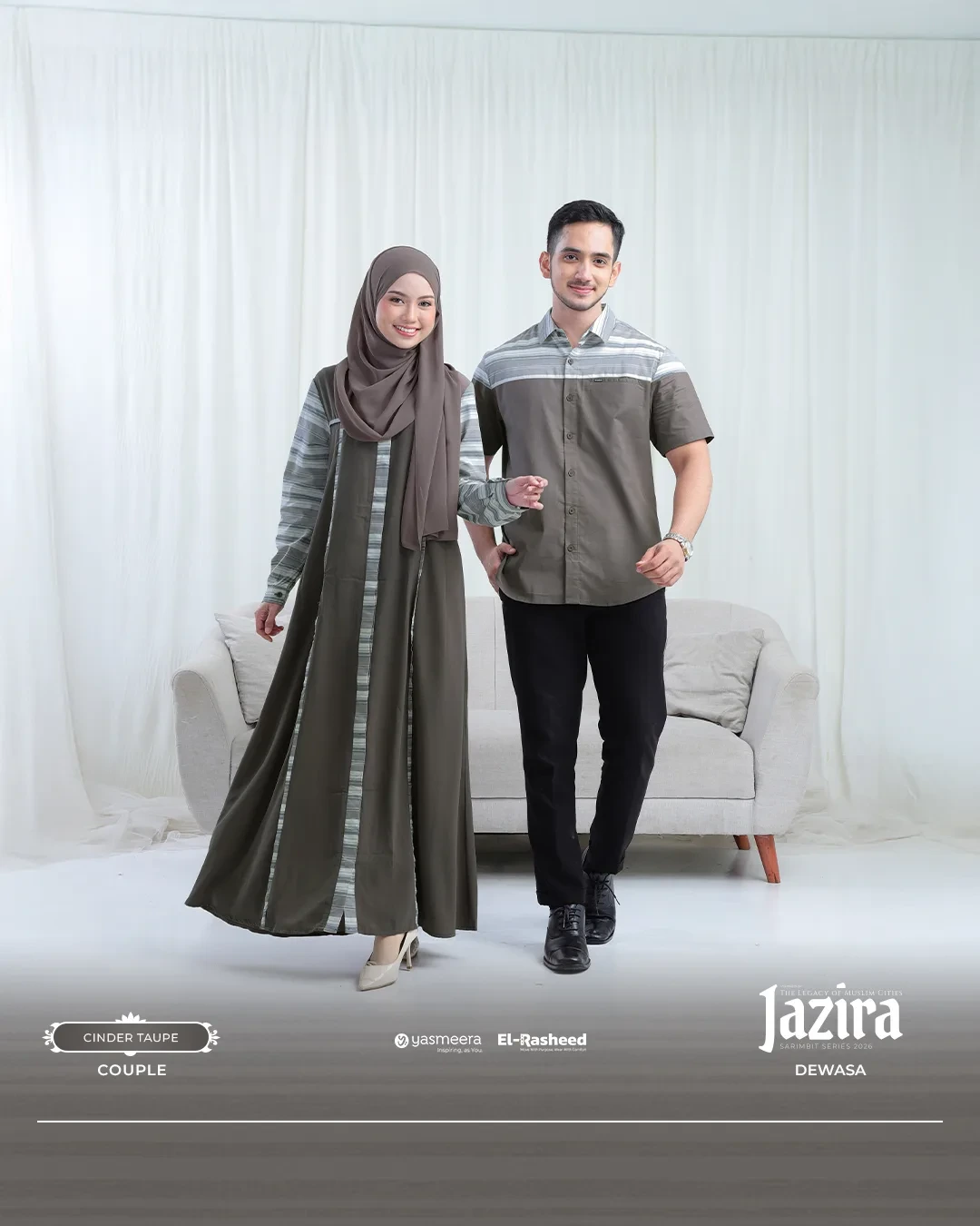 Yasmeera - JAZIRA SERIES - CINDER TAUPE thumb 49