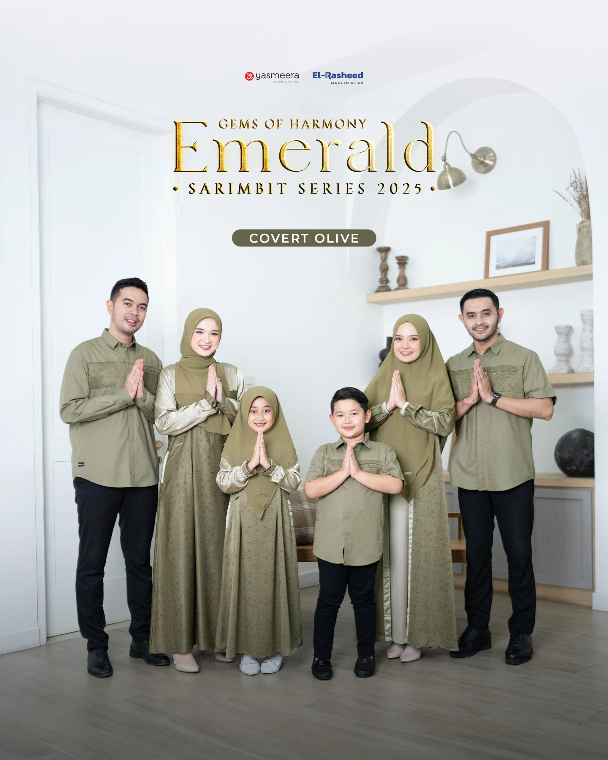 SARIMBIT 2025 EMERALD SERIES WARNA COVERT OLIVE