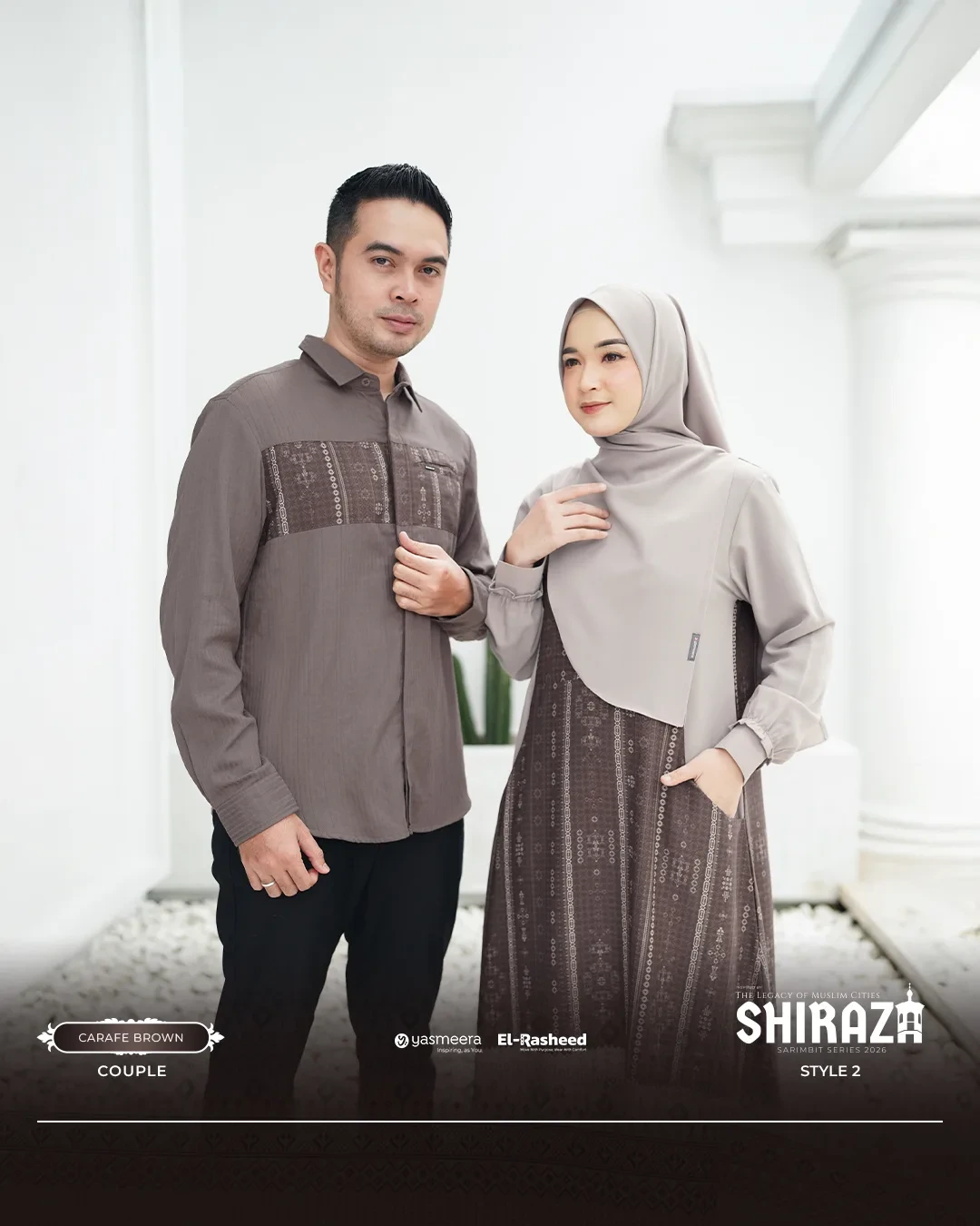 Yasmeera - SHIRAZA SERIES - CARAFE BROWN thumb 60