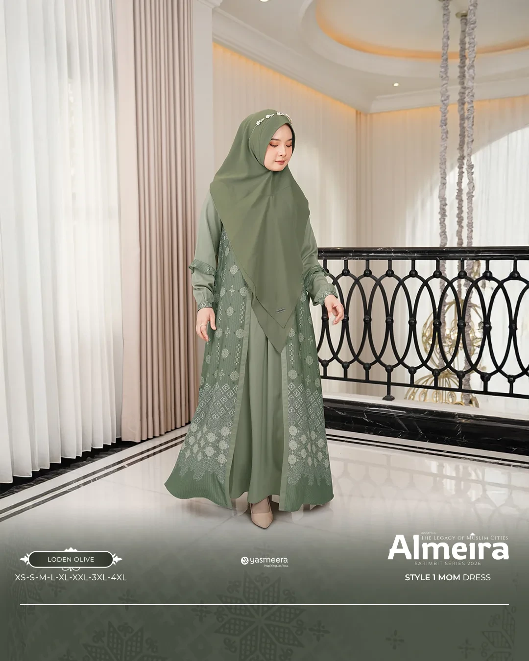 Yasmeera - GAMIS ALMEIRA STYLE 1 DEWASA GRADE B thumb 17